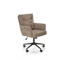 Kancelárske kreslo FLORES, svetlo hnedá