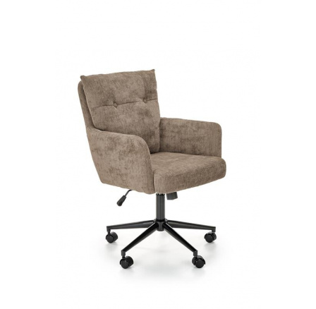 Kancelárske kreslo FLORES, svetlo hnedá