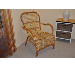 Ratanové kreslo Sidney