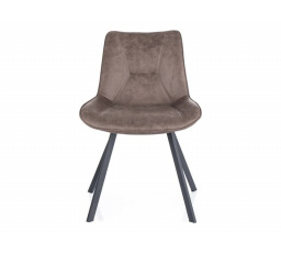Jedálenská stolička LINK, sivá 213/čierna