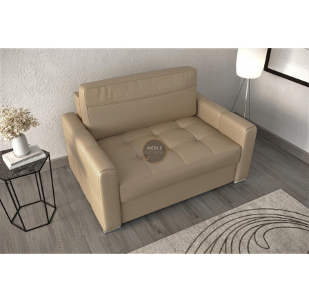Sofa VERONA I 140 cm prírodná koža - Béžová koža Sofa VERONA I 140 cm prírodná koža - Béžová koža