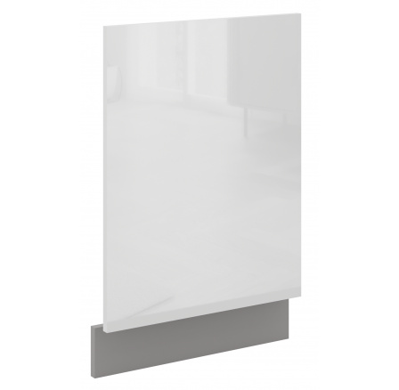 Dvířka na myčku s panelem BIANCA - ZM 570x446, Bílý lesk Dvířka na myčku s panelem BIANCA - ZM 570x446, Bílý lesk