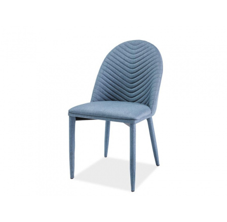 Jedálenská stolička LUCIL, modrá