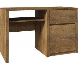 Písací stôl MONTANA B1, dub Lefkas