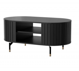 Konferenčný stôl ZANTE - ZA6, Čierna matná