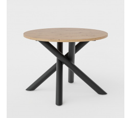 Jedálenský stôl Osman okrúhly dub artisan