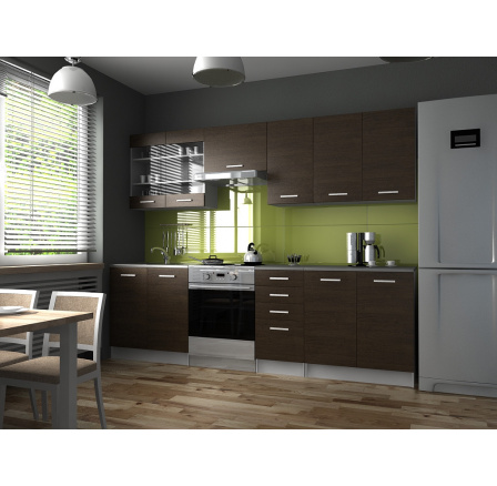 Kuchynská linka Pamis 260/200 wenge