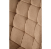 Jedálenská stolička K580, Béžový Velvet/Čierna