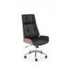 Kancelárske kreslo WEBSTER, Orech/Čierna