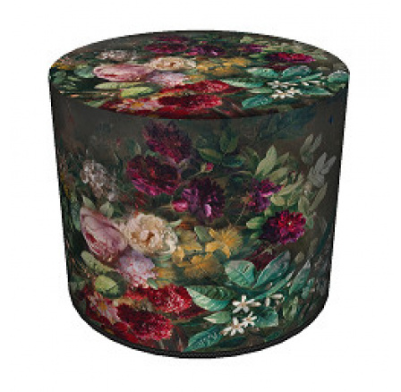 COLOURS stolička - PU85 - kytica - kvety barokové - (AR) (Z)