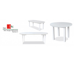 Stôl S4C 100x100(2x50 )