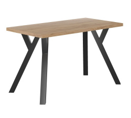 ZĽAVA EXPO -10% do 14.08 ! Stôl dub zlatý craft + nohy Y 67x128 STB-FXJG / Y