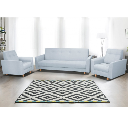 Sedacia súprava Gala 3F+1+1 sivá