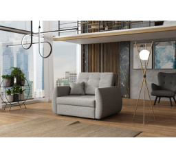 Svetlosivé kreslo Vivian Art I