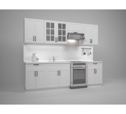 Kuchynská linka MICHELLA 260, biela