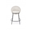 Barová stolička H118, Béžová/Čierna