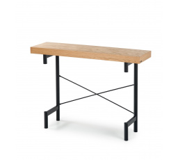 Komoda INFERNO prírodný dub/čierna