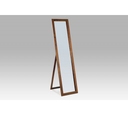 Podlahové zrkadlo, v.150 cm, konštrukcia MDF, morené na orech