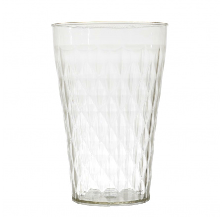 Plastový pohárik Mirage zlatý okraj