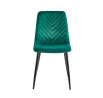 Stolička velvet zelená K5-FX