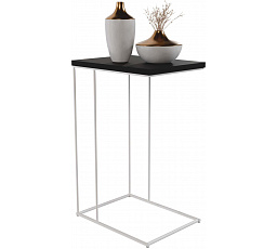Odkladací stolík Nordic - v rôznych farbách - Čierny MiniPearl, Biely Mat