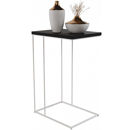 Odkladací stolík Nordic - v rôznych farbách - Čierny MiniPearl, Biely Mat Odkladací stolík Nordic - v rôznych farbách - Čierny MiniPearl, Biely Mat