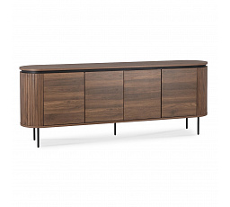 Komoda BECK 200 cm Štvordverová Orech