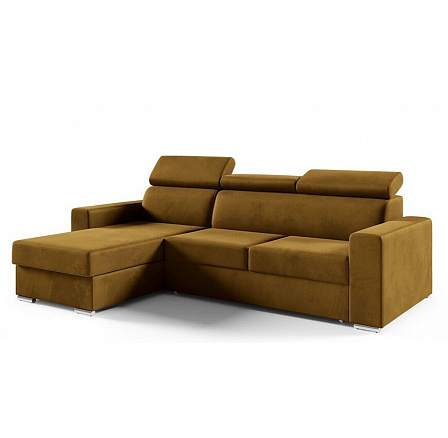 Rohová sedacia súprava ADELKA Ľavá, Monolith 48