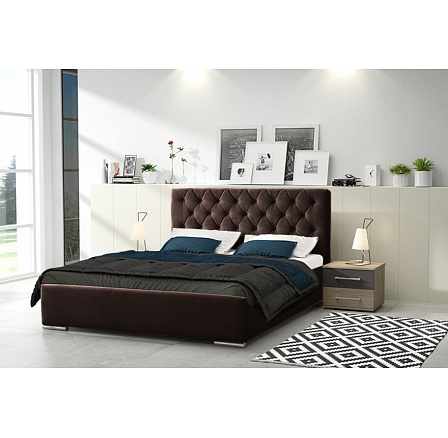 Posteľ TYP 06 90x200, SLIM, Nr 5, Trynity 08