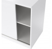 Komoda SIMPLICITY 207, Biely lesk