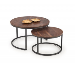 Konferenčné stolíky JAVA, orech / čierna