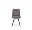 Jedálenská stolička K549 VARDO, Sivá 11/Čierna