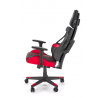 Kancelárske kreslo NITRO ekokoža / látka, čierna / červená