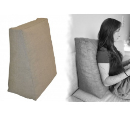 Relaxačný vankúš - tmavobéžový