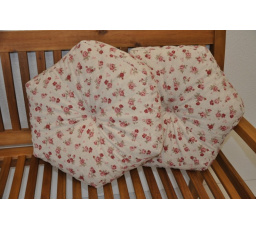 Súprava vankúšov s motívom hviezdy a ruže 2 kusy