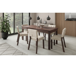 Súprava stola so stoličkami RODOS 80 Tmavý orech