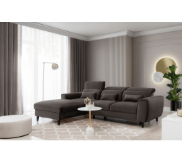 Rohová sedacia súprava Foble, Velvetmat 22 Ľavá