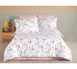 Obliečky krep 140x200, 70x90 cm Aria zipsový uzáver