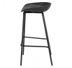 Barová stolička Grego čierna 75 cm