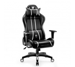 Herné kreslo One 2.0 King Size, čiernobiele