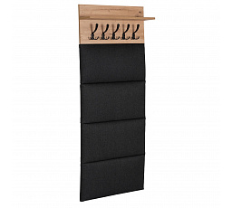 Nástenný vešiak VENORNA 60 cm Dub Artisan/Grafit