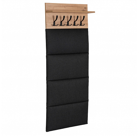 Nástenný vešiak VENORNA 60 cm Dub Artisan/Grafit