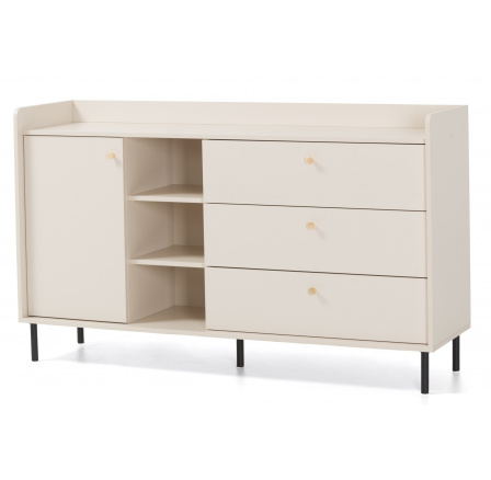 Komoda GRANDE GR5, Pieskovo Béžová