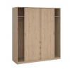 Šatní skriňa SIMPLICITY 148, Jackson hickory