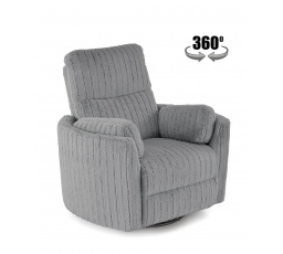 PEGAS kreslo relaxačné sivé (1p=1ks)
