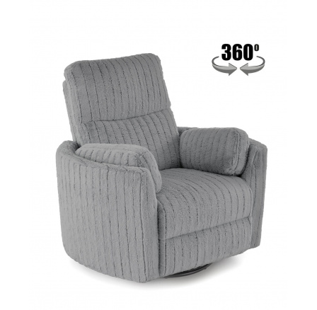 PEGAS kreslo relaxačné sivé (1p=1ks) PEGAS kreslo relaxačné sivé (1p=1ks)