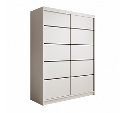 Posuvná skriňa Calma 150 Biela+Biela