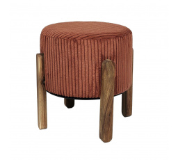 Stolička Scott terakotová manšestrová