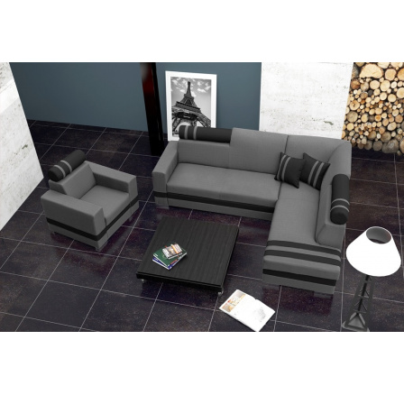 Rohová sedacia súprava R1, Inari 91 Soft 11, Pravá