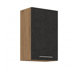 Kuchynská horná skrinka VEGA 45 G 72 1F, Matera mat/Dub lancelot